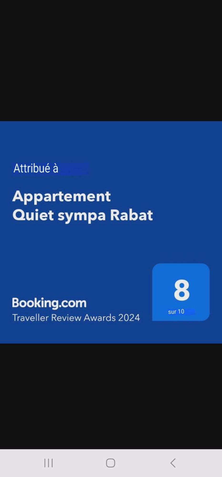 Appartement Quiet Sympa Рабат Екстериор снимка
